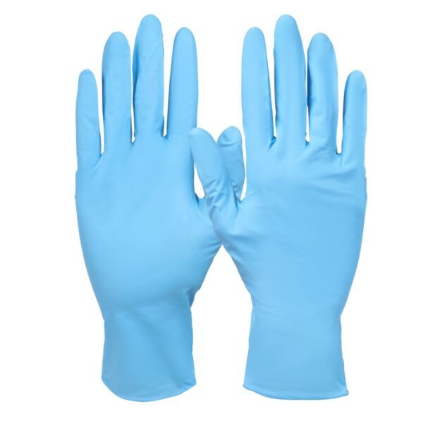 Blue Nitrile Disposable Gloves