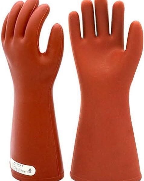 Red Electrical Insulating Gloves